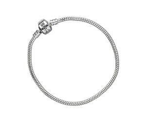 Bracciale originale Harry Potter, in argento, per charm di Harry Potter e argento, cod. HP0028-18