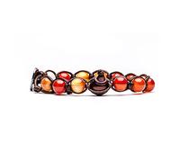 Bracciale originale tibetano Tamashii realizzato con pietre naturali CORNIOLA