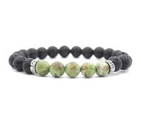 Bracciale Ornella - Nero / Verde