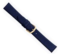 Bracciale Orologio In Pelle Di Vitello Morbido Blu Design Herzog I 20518G