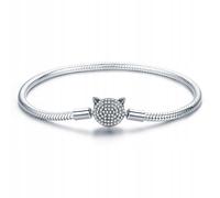 Bracciale Pandora MODULARE Pave Kitten 20 cm