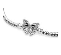 BRACCIALE CON CHIUSURA A FARFALLA CM.18 PANDORA