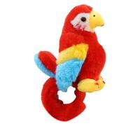 Bracciale Parrot Slap, materiale in acciaio peluche | Polsino giocattolo per con anello di schiaffo simulato 17 cm, abbracciatore di animali colorato per la collezione di bambini e decorazione