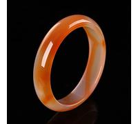 Bracciale per braccialetto di calcedonio naturale, braccialetto di agata arancione, braccialetto di giada fiore galleggiante, il migliore per le donne, per la fidanzata o la famiglia, con gioielli,