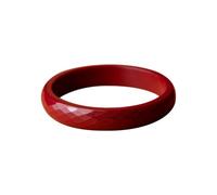 Bracciale per Braccialetto di Cinnabar Rotondo di Moda per Donne Feng Shui Shui Vermilion Braccialetti per bracciali per bracciali per la buona Fortuna Guarigione per la guarigione Amuleto Regalo di