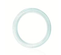 Bracciale per Braccialetto di Giada ghiacciata per Donne Bracciale Giada Verde con Scatola Cinese Buona Fortuna ricchezza Rotonda Giada per Il Regalo di Regalo della Madre (XI Bing-Green, 60-61mm)