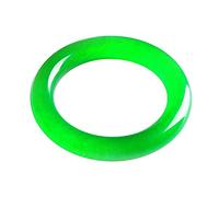 Bracciale per donna, Natural Emerald Ice Species Green Quartzite Jade Bangle Bracelet, Jade Jade Color A Full Green Round Bar Bangle Delicate Beauty Bracelets, with Jewelry Box, 54-64mm,62mm,(58mm)