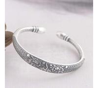 Bracciale per Donne, Bracciale Fatto a Mano Full 999 Modelli Femminili Possono Essere regolati Braccialetti a Sei Parole di Loto a Sei Parole Braceletti opachi Accessori per Abbigliamento in Stile