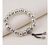 Bracciale per Donne, Bracciale in Stile Etnico Originale Brachetti in Stile Antico di Grandi Dimensioni Uomini e Donne Mantra a Sei Parole Bracciale in Stile Cinese Accessori Abbigliamento in Stile