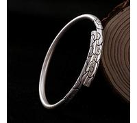 Bracciale per Donne, Ethnic S990 Bracciale/Piede Stick Hoop Stick Retro Solid Regolabile Uomini E Donne Coppia Coppia/ACCOGNI ABBIGLIAMI Stilo Cinese