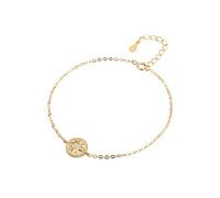 Bracciale per Donne, S925 Bracciale Versatile Gioielli Femminile Popolare Popolare Stella a Otto Punti Bracciale di Abbigliamento Personalizzato Accessori per Abbigliamento Personalizzato Bracciale