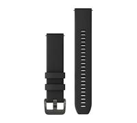 Garmin Approach S44 Cinturino di ricambio in silicone, 20 mm, nero