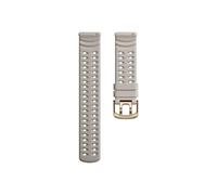Polar Silicone Strap 22 Mm Beige Greige / Gold