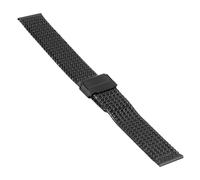 Bracciale Per Orologio Polonaise / Mesh, Altezza 2,5 Mm, Larghezza 20 Mm, Nero
