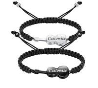 Bracciale per urna di violino per cenere in acciaio inox cremazione gioielli Keepsake musica regali per donne uomini violinista (Z-Personalizzare)