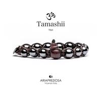 Bracciale Pietra Tibetano Ematite Tamashii Unisex 1 giro BHS900-22