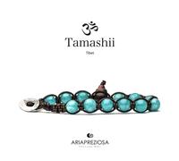 Bracciale Pietra Tibetano Giada verde acqua Tamashii Unisex 1 giro BHS900-200