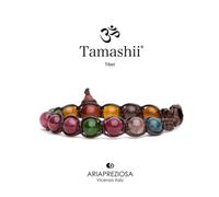 Bracciale Pietra Tibetano Mixed colour stone Tamashii 1 giro BHS900-314