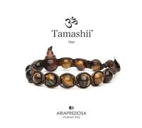 Bracciale Pietra Tibetano Occhio di Tigre Tamashii Unisex 1 giro BHS900-214