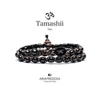 Bracciale Pietra Tibetano Onice Tamashii Unisex 2 giri BHS600-1