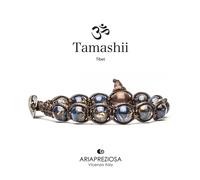 Bracciale Pietra Tibetano Quarzo Mosaico Tamashii Unisex 1 giro BHS900-240