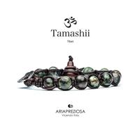 Bracciale Pietra Tibetano Turchese africano Tamashii Unisex 1 giro BHS900-75