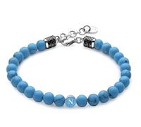 Bracciale Uomo SSC NAPOLI B-NB007UPA Acciaio Inossidabile Logo Celeste OFFICIAL