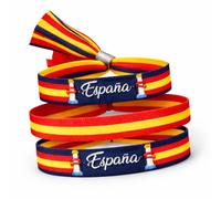 Bracciale Polizia Nazionale Guardia Civile Locale Croce Borgogna Militare Pack 3pcs Spagna Tessuto Ricamo Unisex, 35cm x 1,5cm, Nylon, Nessuna pietra preziosa