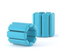 Bracciale Portante Per Allenamento Indossabile Braccialetto in silicone con peso for yoga, protezione for il polso, anello invisibile for corsa e fitness con sacco di sabbia(Colour 3,2lb)