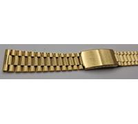 Bracciale President laminato oro giallo mm16-18-20 inox 100% vintage n.o.s.