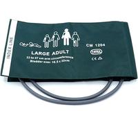 Bracciale Pressione Sanguigna Per Adulti Di Corporatura Robusta, Bracciale Di Ricambio Per Pressione Arteriosa In Nylon Riutilizzabile A Doppio Tubo Da 33-47 cm, Senza Connettore