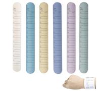 Bracciale promemoria in silicone Slap, braccialetto promemoria in silicone | Bracciale con lista delle cose da cancellabile da 6 pezzi per infermieri - Braccialetto impermeabile per blocco note,