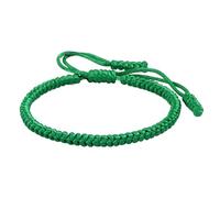Bracciale realizzato a mano contro la nausea, in tibetano, regolabile, per uomo, santuari, morte, Taglia unica, Filo Nankan, Nessuna pietra preziosa
