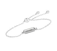 Bracciale regolabile in acciaio inossidabile con disegni geometrici, lunghezza 16, 5 cm, include supporto per medicine segreto Acciaio inossidabile geometrico con supporto rimovibile per catena da