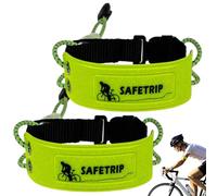 Bracciale Riflettente Per Camminare,Accessorio Sportivo Riflettente Elasticizzato - Fascia Elastica per Sport Notturni, Escursionismo, Ciclismo e Camminate