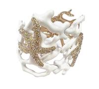 Bracciale rigido alla moda alla moda, accessorio per gli appassionati di viaggi e spiaggia, facile da indossare, Misura unica, come descritto