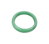 Bracciale Rigido alla Moda in Giada Verde Naturale per Le Donne Bracciale Cinese di buona Fortuna per la ricchezza Donna Elegante Braccialetto Rigido in Vera Pietra di Giada Verde Compleanno