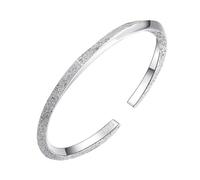 Bracciale rigido alla moda, regolabile, per donne e orecchini, Misura unica, Metallo, Nessuna pietra preziosa