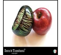 Bracciale Rigido da Donna Gioiello Braccialetto Zebrato Gioielli Lusso Elegante