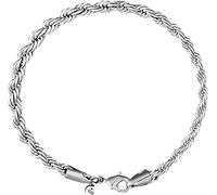 Bracciale rigido da donna, in argento Sterling, con chiusura a clip, regalo per moglie, amica, semplice ma alla moda, comodo da maneggiare