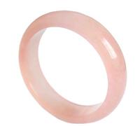 Bracciale rigido da donna in giada naturale, design ampio, in confezione regalo, accessorio in vera pietra per uno stile elegante, perfetto per ogni occasione