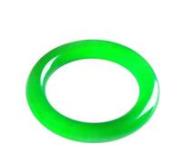 Bracciale rigido da donna in giada naturale, gioiello in giada verde autentica con elegante confezione regalo, ideale per regali e occasioni speciali, 63-64mm