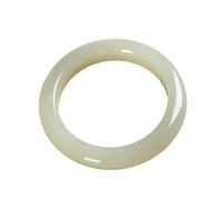 Bracciale rigido da donna in vera giada, gioiello portafortuna naturale con certificato di autenticità, design elegante per l'uso quotidiano o occasioni speciali