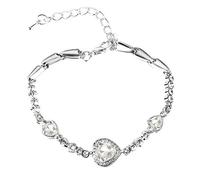 Bracciale rigido da donna per matrimonio, San Valentino, braccialetto da sposa Av-8 orologi da uomo, Misura unica, Metallo, Nessuna pietra preziosa
