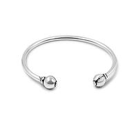 bracciale rigido donna in argento. Il bracciale Kinipo è un modello molto originale che viene inviato con il suo portagioie