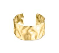 Bracciale rigido dorato donna elegante acciaio Sagapo SMO14