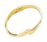 Bracciale rigido dorato per donne e adolescenti, alla moda, grosso, regolabile, bracciale gioielli orologi che contano i tuoi passi, Misura unica, Metallo, Nessuna pietra preziosa