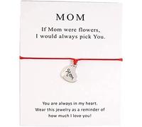 Bracciale rigido espandibile con messaggio in acciaio inossidabile da donna, braccialetto elegante con etichetta a forma di cuore di mamma, regalo per la festa della mammAgile e professionale.