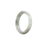 Bracciale rigido in giada da donna, accessorio curativo autentico, regalo portafortuna in elegante scatola, essenziale per il benessere spirituale e alla moda