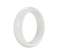 Bracciale rigido in giada da donna, design Feng Shui, scatola regalo per gioielli curativi, accessorio per il benessere, 62mm